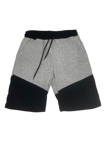 Forbest Kurze Basic Sport Sweat Shorts in Hellgrau