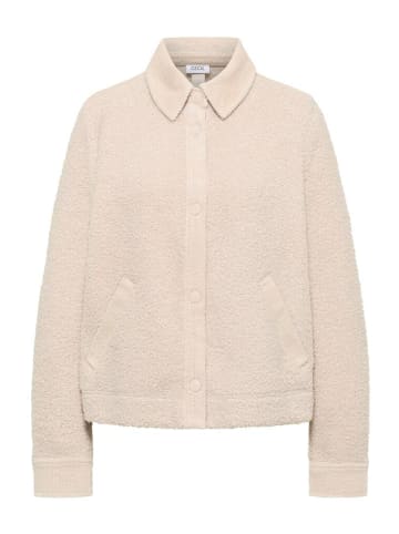 Cecil Jacke in teddy vanilla white