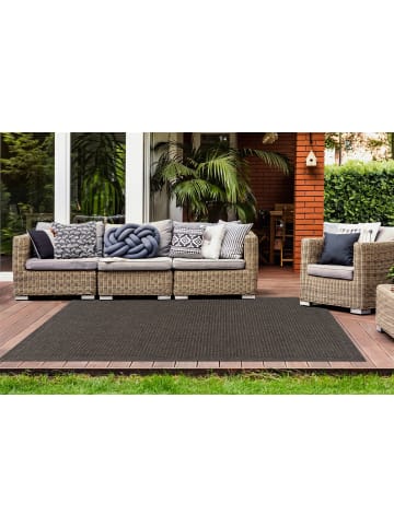 Kayoom Kurzflor Teppich Indonesia in taupe - rechteckig