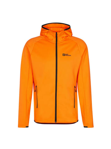 Jack Wolfskin Funktions-Fleecejacke ALPGRAT HOODED FZ M in Gelb