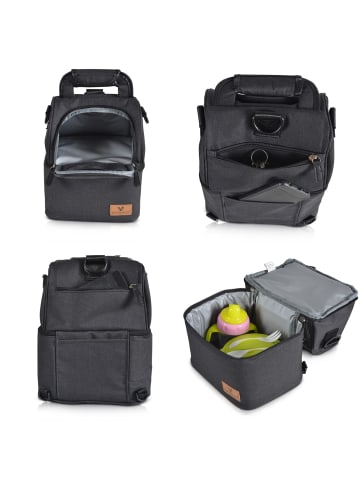 Cangaroo Thermobox Auora Lunchbox in schwarz