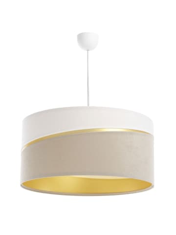 Kiom Hängeleuchte Enrik P 40 x 102 x 40 in white, beige & gold