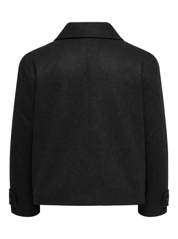 ONLY Carmakoma Mantel in Dark Grey Melange