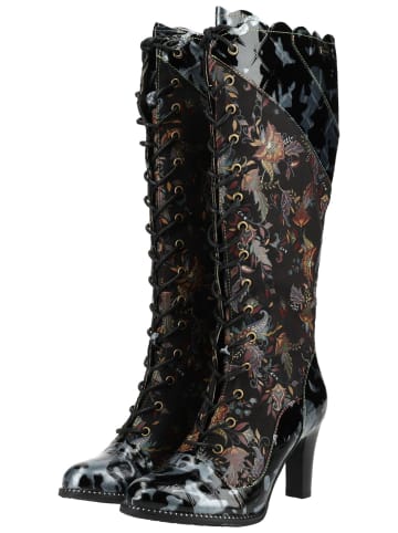 LAURA VITA Stiefel in Schwarz Kombi