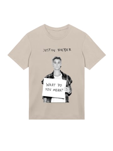 F4NT4STIC T-Shirt Justin Bieber Iconic in sand