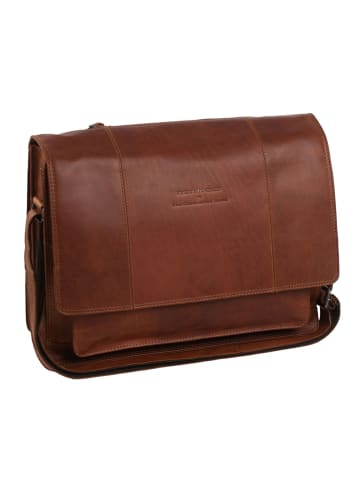 The Chesterfield Brand Wax Pull Up Fahrradtasche 40 cm in cognac