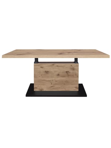 58 aufm Kessel COUCHTISCH Höhenverstellbar Else 4 120x49x70 Holzwerkstoff Viking Oak