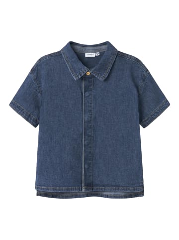 name it Jeanshemd in Dark Blue Denim