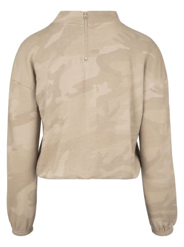 Urban Classics Sweater in sand camo