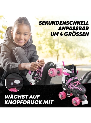 Apollo Rollschuh " Super Quads X-Pro " in Pink