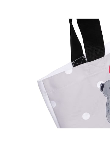 Mr. & Mrs. Panda Shopper Koala Luftballon mit Spruch in Grau Pastell