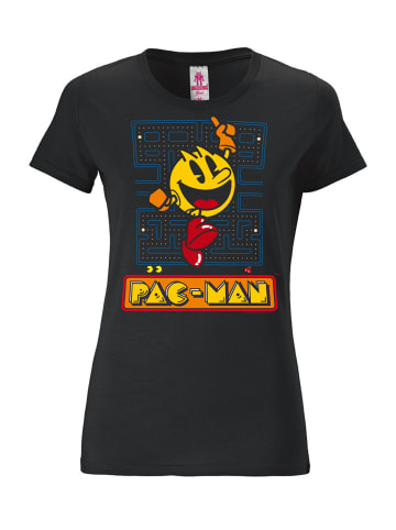 Logoshirt T-Shirt Pac-Man - Jumping in schwarz