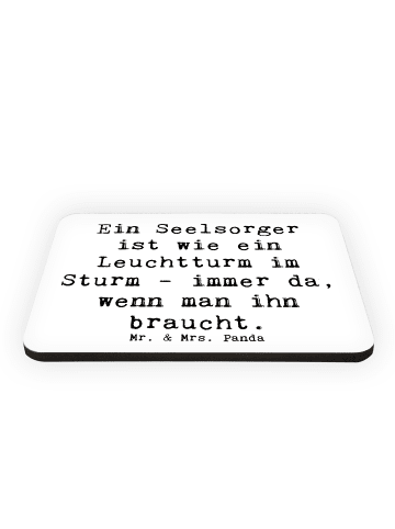 Mr. & Mrs. Panda magnet Spruch Seelsorger Leuchtturm mit Spruch in Weiß