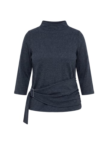 Ulla Popken Shirt in anthrazit melange