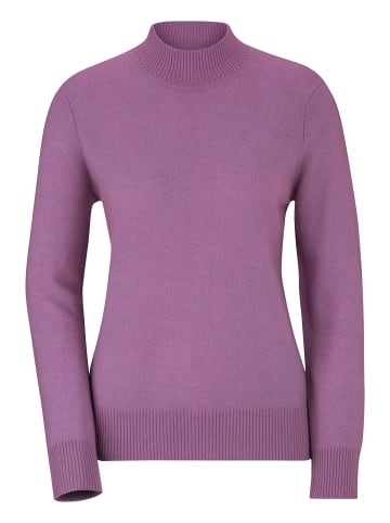 WITT WEIDEN Stehkragenpullover in flieder-meliert