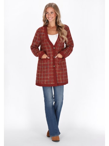 IZIA Women Blazer in orange multicolor