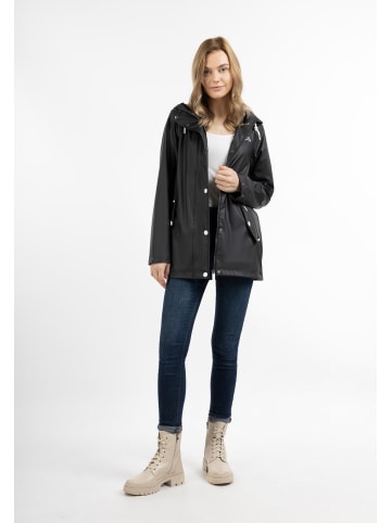 ICEBOUND Damen Regenjacke in Schwarz