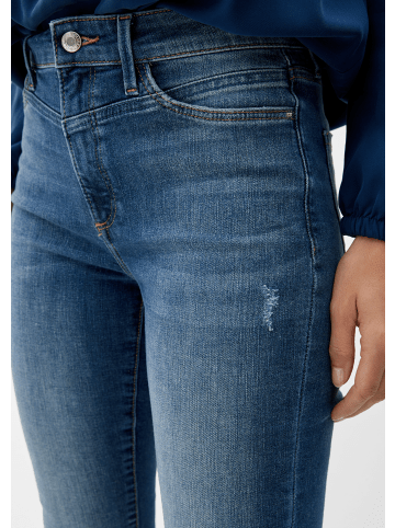 s.Oliver Jeans-Hose lang in Blau