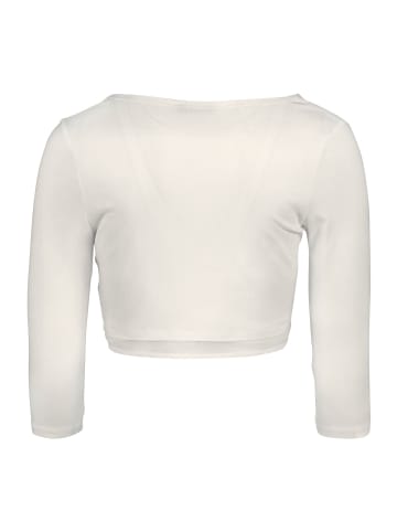 Vera Mont Bolero-Jacke figurbetont in Rohweiß