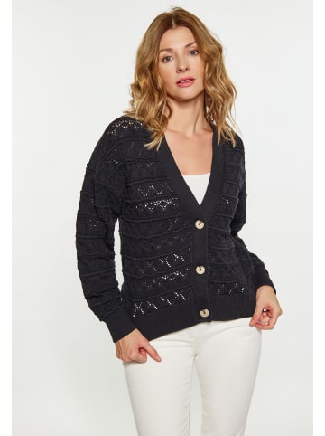 VIRITA Women Cardigan in Schwarz
