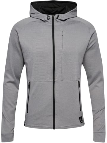 Hummel Hummel Zip Kapuzenpullover Hmlmt Multisport Herren in GREY MELANGE