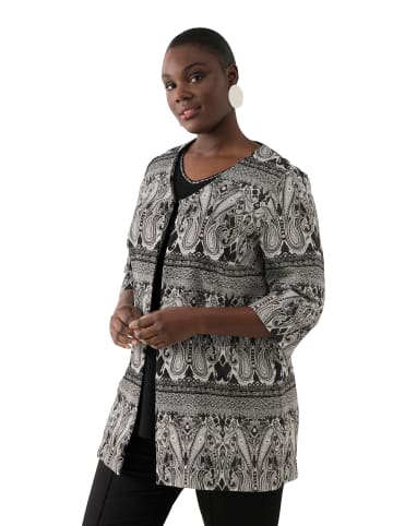 Ulla Popken Jacke in schwarz