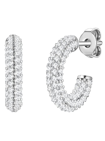 Glanzstücke München Creolen Sterling Silber Zirkonia in silber