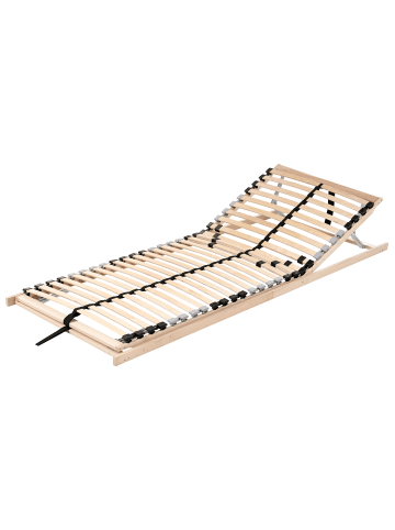Beliani Lattenrahmen MONTHOIS in Braun - (W) 89 x (H) 11 x (L) 195 cm
