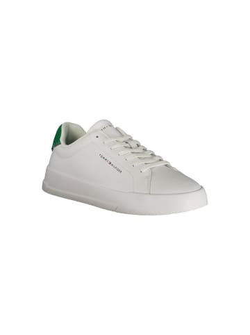 Tommy Hilfiger Weiße Polyurethan-Sneaker
