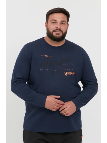 BLEND Longsweatshirt BHDopper BT 20713446 ME Longsleeve mit Print in Blau