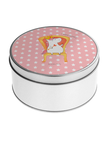 Mr. & Mrs. Panda Aufbewahrungsbox Einhorn Prinzessin ohne Spruch in Rot Pastell