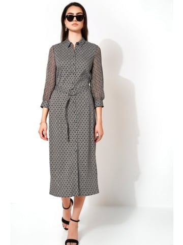 Wappen Freizeitkleid für Damen in schwarz