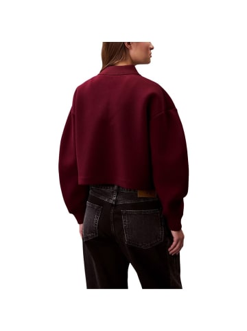 CALVIN KLEIN JEANS Bordeaux Viskose Bomberjacke