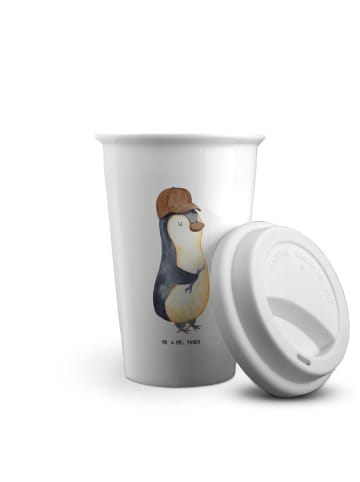 Mr. & Mrs. Panda To Go Becher Wenn Papa es nicht reparieren kann... in Weiß