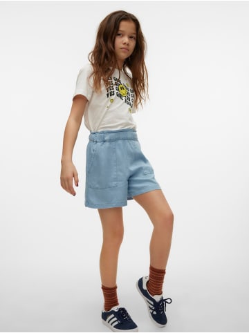 Vero Moda Girl Shorts in Light Blue Denim