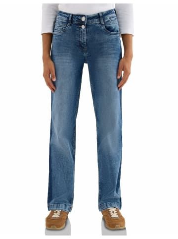 Cecil Straight Leg Jeans für Damen in blau