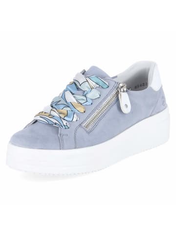 remonte Schnürhalbschuh in blau