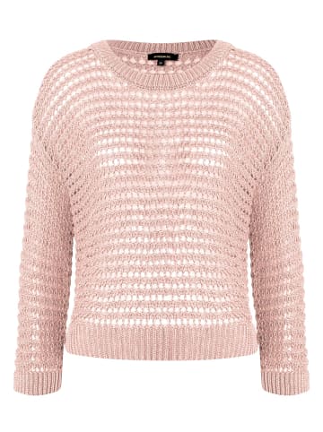 More & More Ajourpullover in powder rose