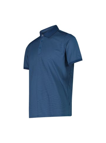 cmp Poloshirt in petroleum