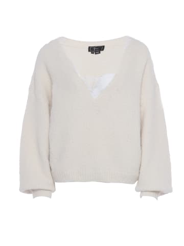 faina Damen Pullover in WOLLWEISS