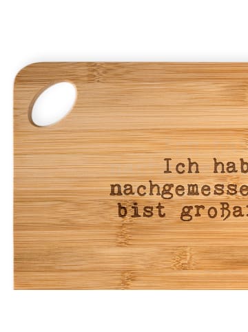 Mr. & Mrs. Panda vesperbrettchen Ich habe nachgemessen. Du... mi... in Braun