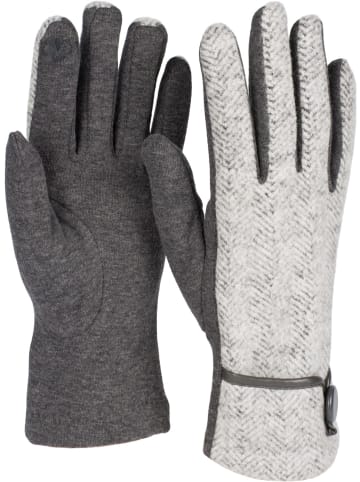 styleBREAKER Touchscreen Handschuhe in Dunkelgrau