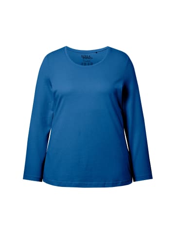 Ulla Popken Shirt in klassisch tintenblau