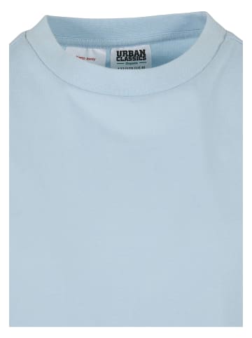 Urban Classics T-Shirts in oceanblue/white