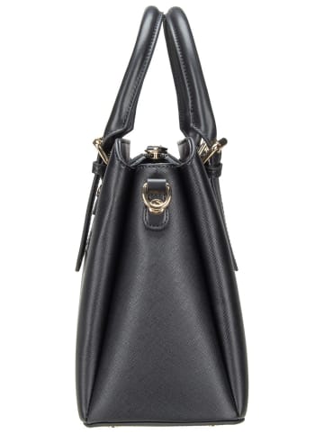 Bugatti Umhängetasche Ella Saffiano Bowling Bag M in Black