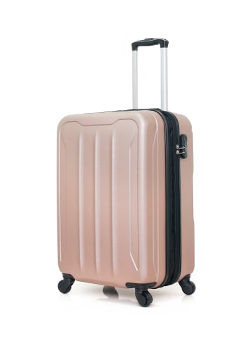 Hero Mittelgroßer Hartschalenkoffer PIRIN-S in Rosa (64L)