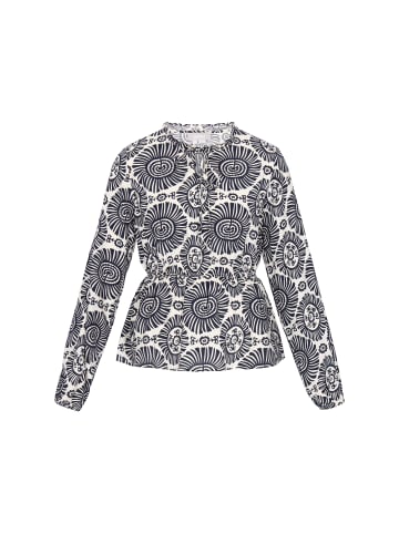 Usha Women Blouse in navy