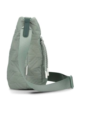 Zwei Cleo - Umhängetasche 35 cm (eucalyptus-new) in eucalyptus-new