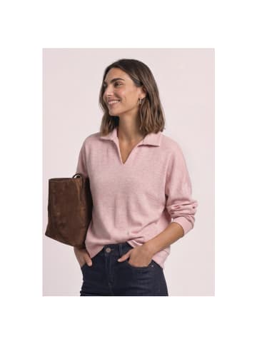 Street One Langarmshirt in vintage blush mel.
