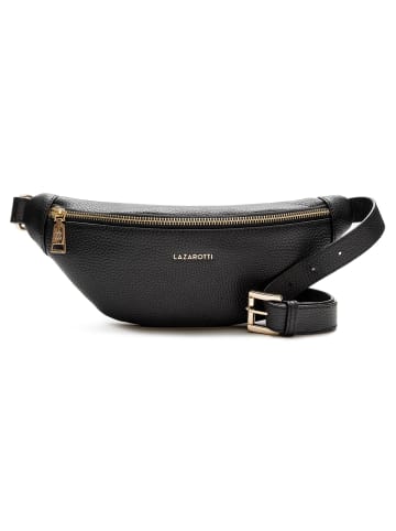 Lazarotti Bologna Leather Gürteltasche Leder 31 cm in black